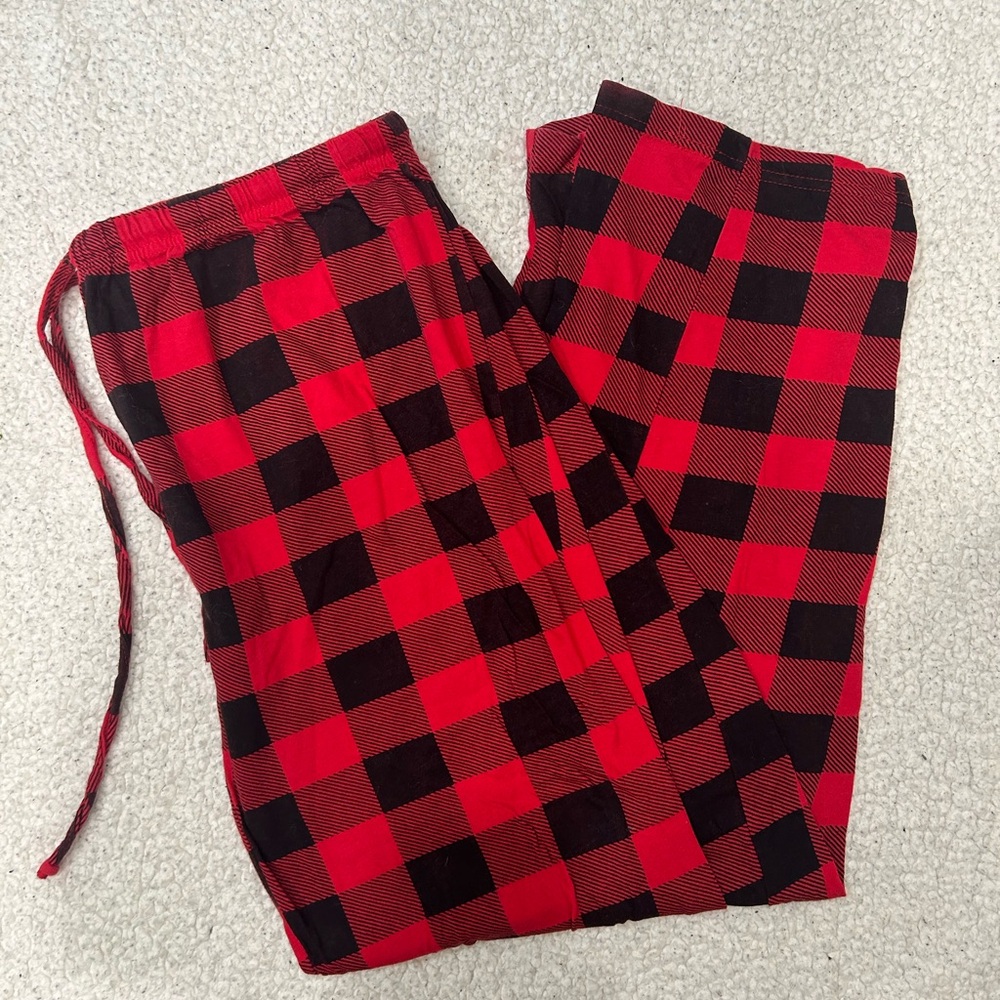 Just Love Women’s Black and Red Plaid Pajama Pants